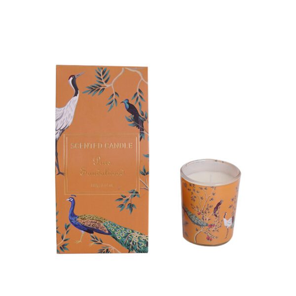 100g Patterned Scented Candle with Gift Box - Image 2