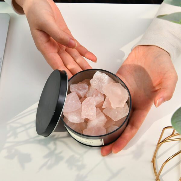 Crystal Stone Essential Oil Diffuser – Rose Quartz Aroma Gift Set - Image 2