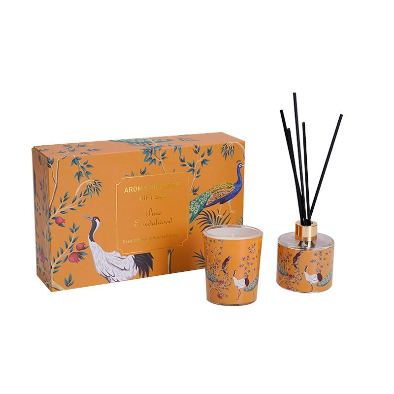 Zoo Inspired Reed Diffuser Set – Candle Gift for Home