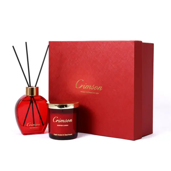 Crimson fragrance gift set